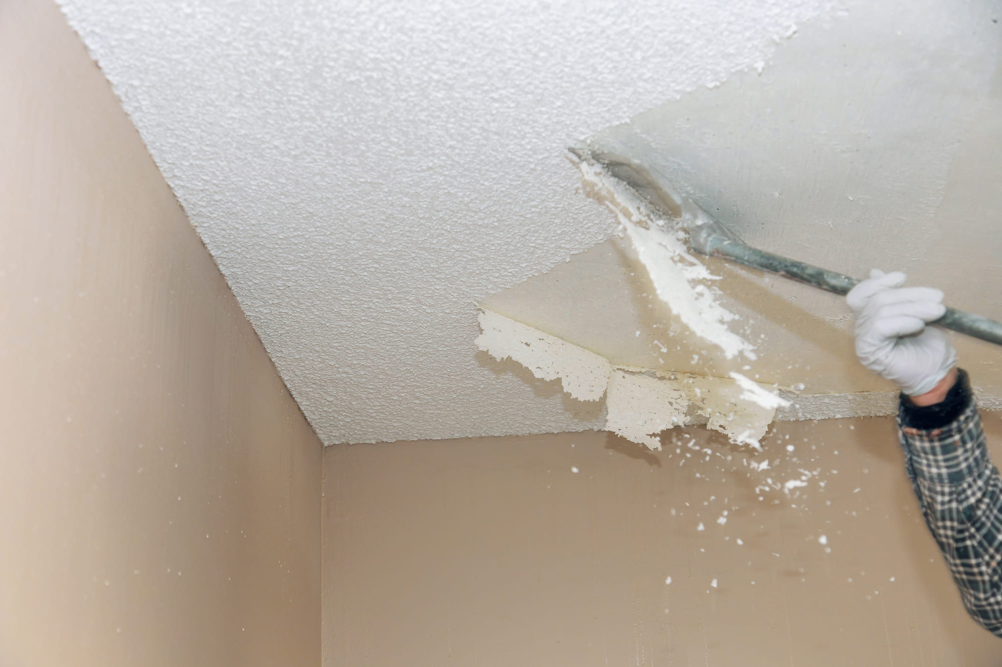popcorn ceiling removal in fresno